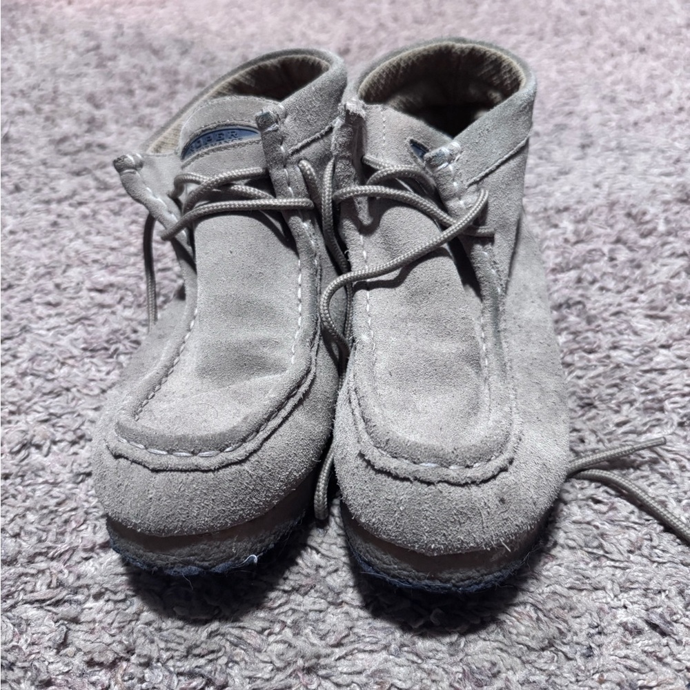 Roper Tan Suede Mules